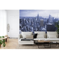 Fototapete Empire State View In Blau