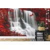 Fototapete Herbst Wasserfall