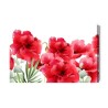Leinwandbild Schöne Mohnblumen Im Retro Stil