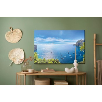 Leinwandbild Yachten Am Meer