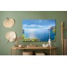 Leinwandbild Yachten Am Meer