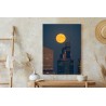 Poster Vollmond In Warschau