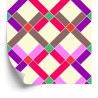 Tapete Geometrisch - Bunte Diamanten