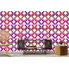 Tapete Geometrisch - Bunte Diamanten