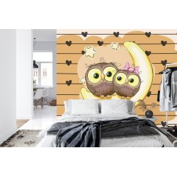 Fototapete Die Kuscheltiere: Oliver  Olivia