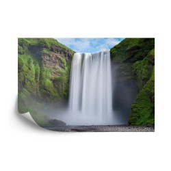 Fototapete Wasserfall Skógafoss