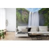 Fototapete Wasserfall Skógafoss