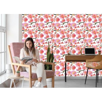 Tapete Orchideen Blumen Natur Pflanzen Für Wohnzimmer