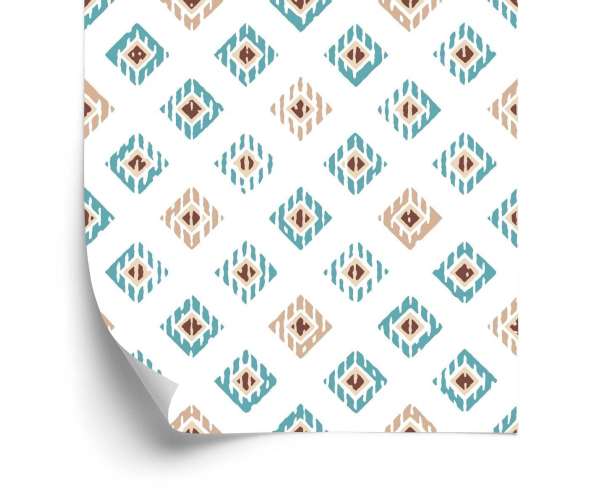 Tapete Bunte Geometrische Muster