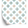 Tapete Bunte Geometrische Muster