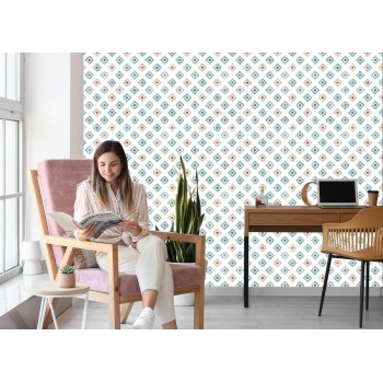 Tapete Bunte Geometrische Muster