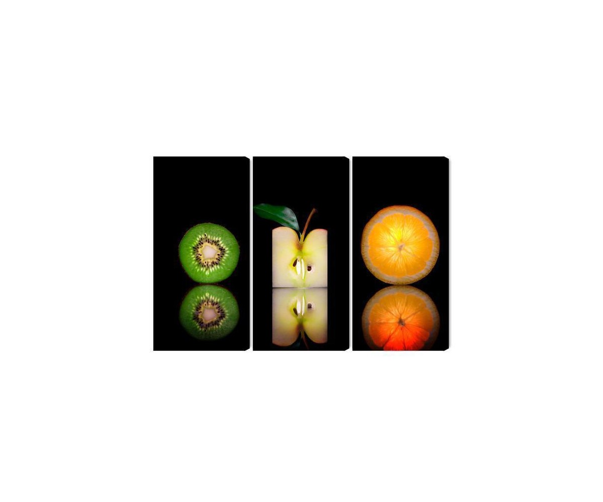 Mehrteiliges Bild Fruchthälften
