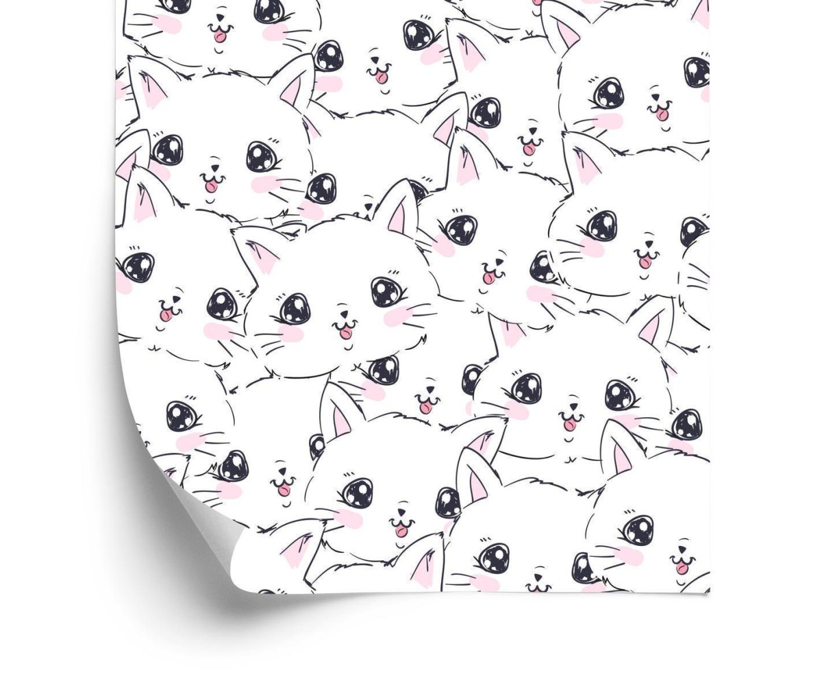 Tapete Für Kinder - Little Happy Cats