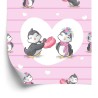 Tapete Verliebte Pinguine