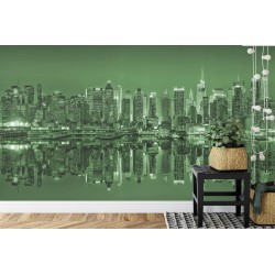 Fototapete New York Reflexionen Im Grün