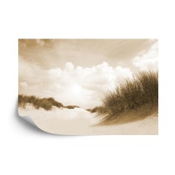 Fototapete Sandige Tage In Sepia