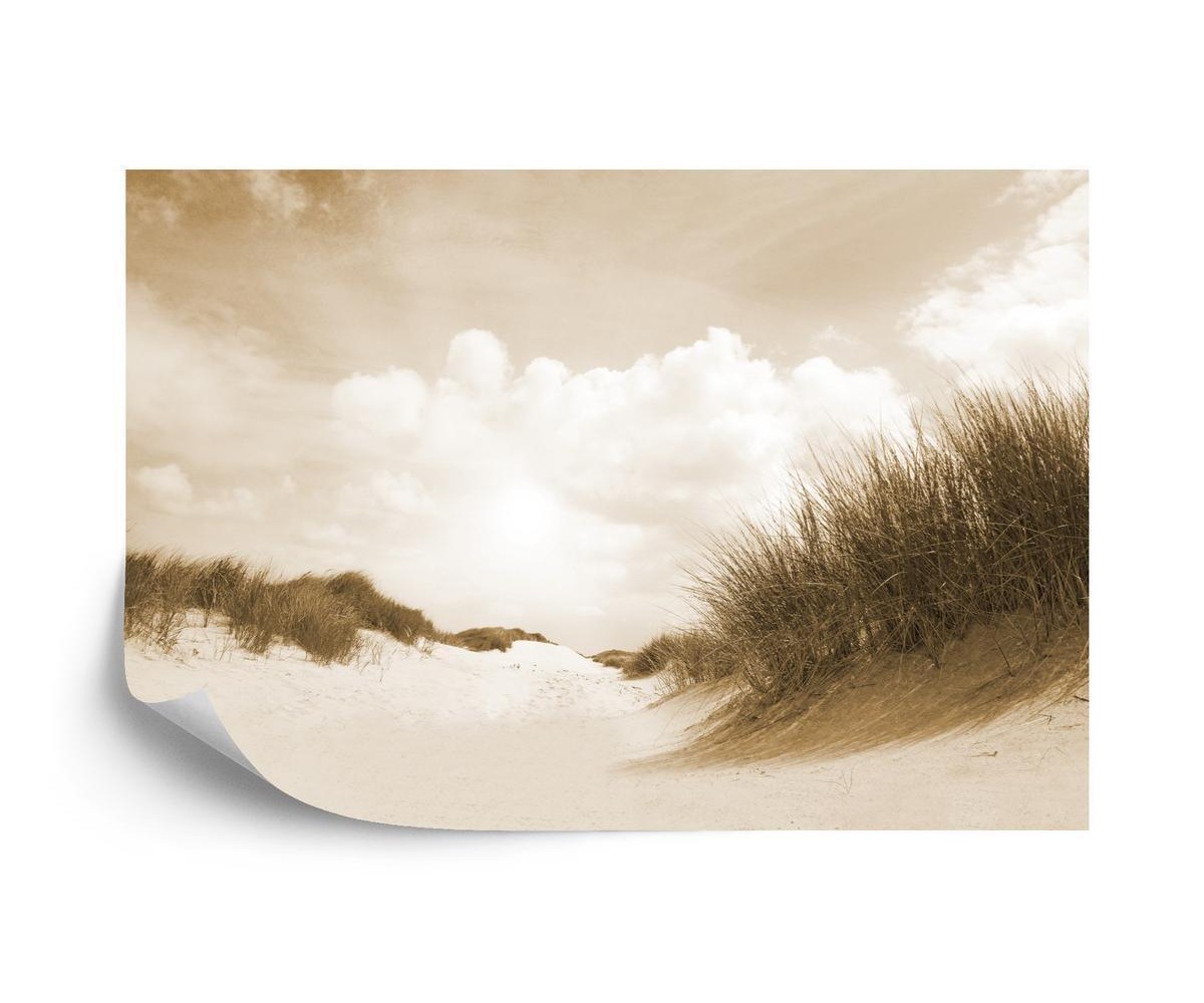 Fototapete Sandige Tage In Sepia