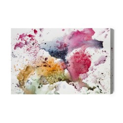 Leinwandbild Abstraktion Aquarell