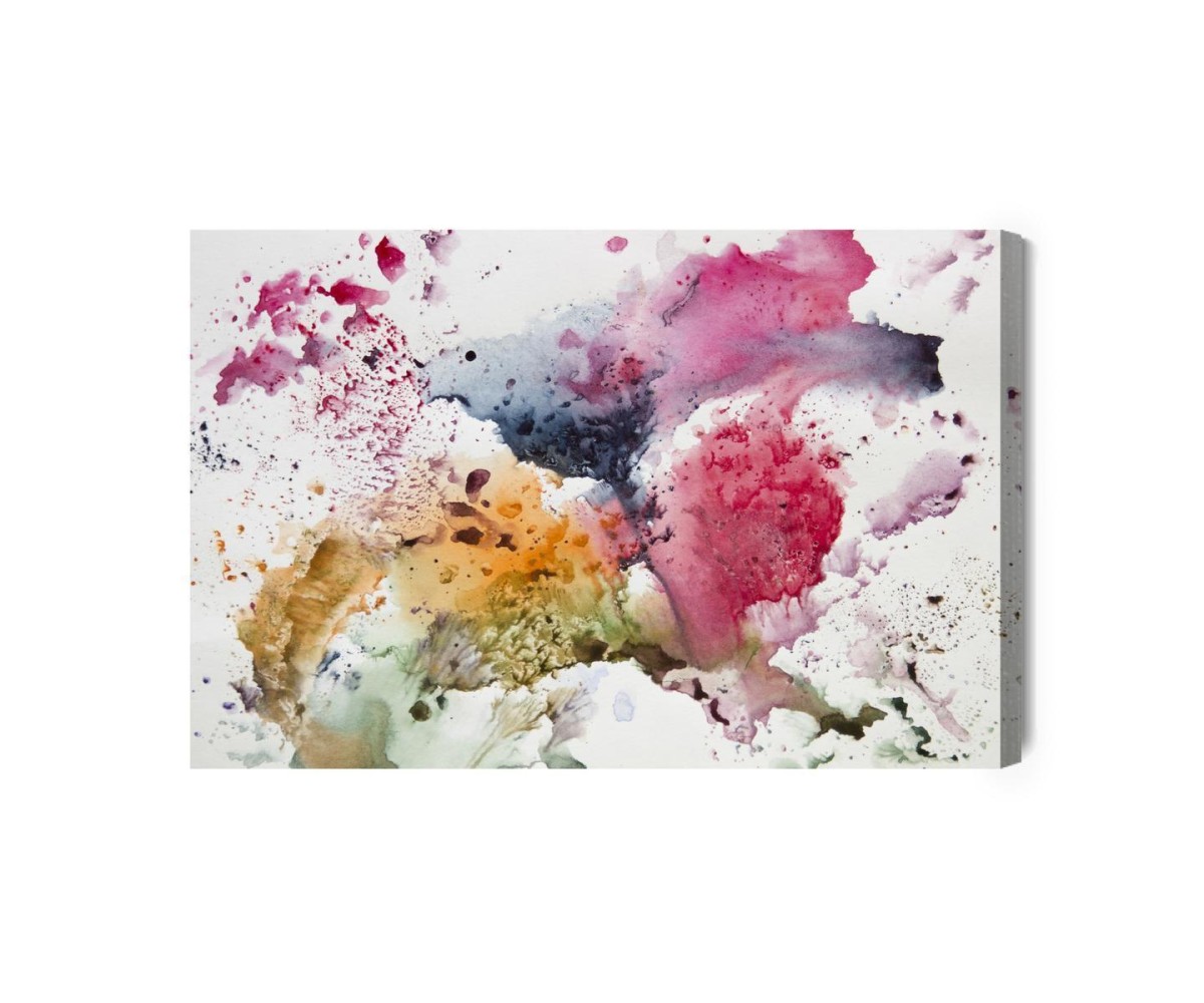 Leinwandbild Abstraktion Aquarell