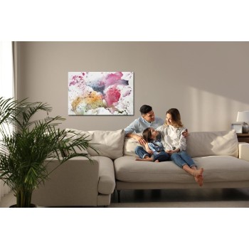 Leinwandbild Abstraktion Aquarell