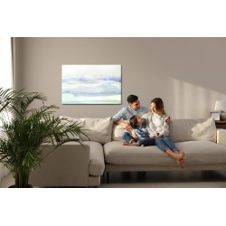 Leinwandbild Meer Abstrakt