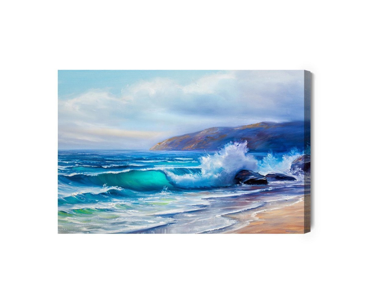 Leinwandbild Tropisches Meer Und Strand