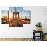 Mehrteiliges Bild Brooklyn-Brücke In New York