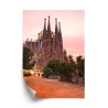 Poster La Sagrada Familia Bei Sonnenuntergang