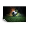 Fototapete Fußball Auf Dem Feld
