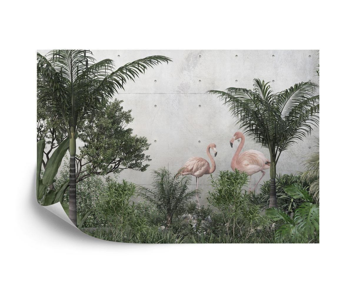 Fototapete Tropical Trees And Leaves For Digital Printing Wallpaper  Custom Design Wallpaper - 3D