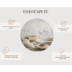 Fototapete Tropical Trees And Leaves For Digital Printing Wallpaper  Custom Design Wallpaper - 3D