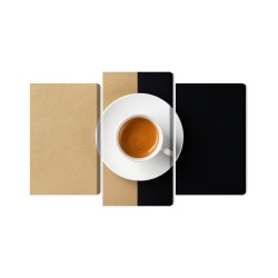 Mehrteiliges Bild Eine Tasse Italienischen Kaffee