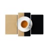 Mehrteiliges Bild Eine Tasse Italienischen Kaffee