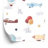 Tapete Tierbabys  Flugzeuge  Luftballons  Wolken