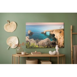 Leinwandbild Felsformationen Am Meer