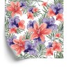 Tapete Bunte Frühlingsblumen