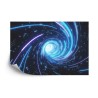 Fototapete Flying Inside Digital Data Tunnel. Futuristic Abstract Background With Neon Rays. Concept For Big Data  Block