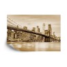 Fototapete Brooklyn Bridge Nyc In Sepia