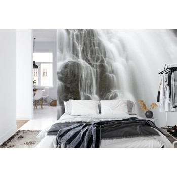 Fototapete Wasserfall Der Felsen