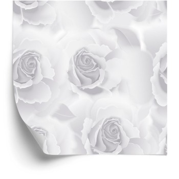 Tapete Graue Rosen