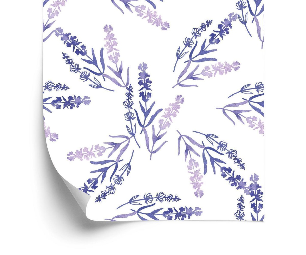 Tapete Lavendel Violett