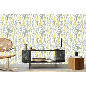 Tapete Schöne Blumen Im Vintagestil