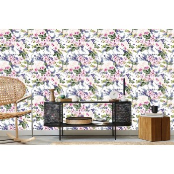 Tapete Für Wohnzimmer Grüne Blumen Orchideen Orchidee