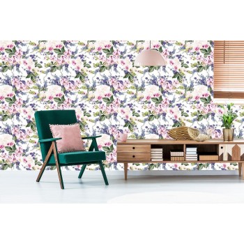 Tapete Für Wohnzimmer Grüne Blumen Orchideen Orchidee