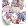 Tapete Englische Rosen Pfingstrosen