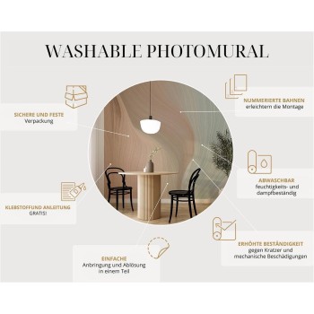 Fototapete Quadratisch Symmetrie Im Negativ