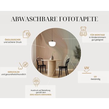 Fototapete Quadratisch Symmetrie Im Negativ