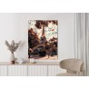 Poster Paris In Herbstfarben