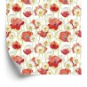 Tapete Mohnblumen Und Löwenzahn
