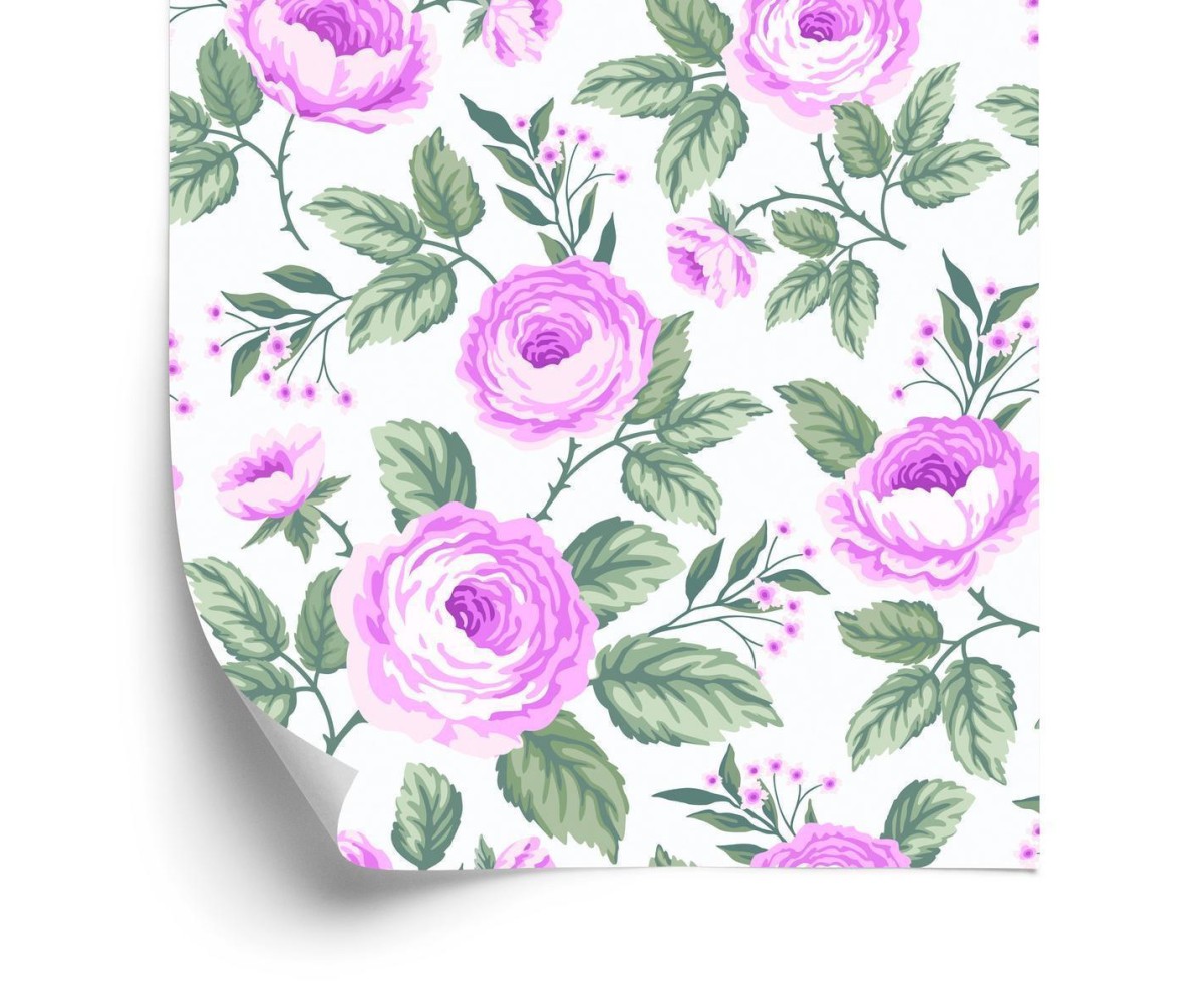 Tapete Schöne Zarte Rosen